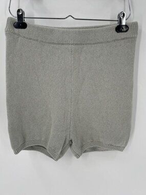 Reformation Shorts, Womens, Medium, Gray Knit Cotton